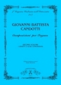 Candotti, Giovanni Battista Composizioni per Organo, vol. 10. Versetti e altre composizioni senza