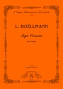 Boellmann, Leon Sept Versets pour Orgue