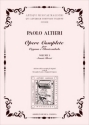 Altieri, Paolo Opere per Organo e Clavicembalo, vol. 3. Sonate Brevi (1801)