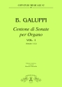 Galuppi, Baldassare Centone di Sonate per Organo, vol. 1