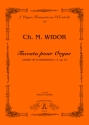 Widor, Charles-Marie, Toccata pour Orgue extraite de la Symphonie n5, op 42