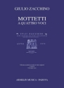 Zacchino, Giulio Mottetti a quattro voci (1572) a cappella