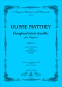 Matthey Ulisse Composizioni inedite per organo, volume 1