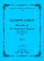 Ceruti, Giuseppe Raccolta di 12 sonate per organo facili e progressive in stile moderno