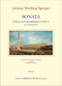 Sperger, Johannes Matthias Sonata per contrabasso e viola 'La Venexiana'