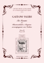 Valerj, Gaetano Sei Sonate per cembalo (organo) con accompagnamento di violino, vol. 2