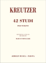 Rodolphe Kreutzer, 42 Studi per Violino Violine Buch