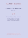 Valentino Miserachs, Composiozionoi Sacre Volume 9 Vocal and Organ Vocal Score