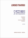 Lorenzo Traverso, 5 pezzi brevi per pianoforte Piano Book