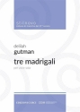 EC12152 Delilah Gutman, Tre Madrigali vocal vocal score