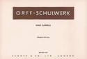 9 Carols fr Singstimmen, Orff-Instrumente und Violoncello, Blockflte, Gitarre