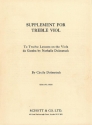 Dolmetsch, Cecile 12 Lessons on the Viola de Gamba fr Alt-Viola da gamba