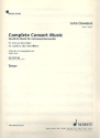 Complete Consort Music for 5 viols (recorders) (SATBB) and Bc tenor (treble clef octavo)