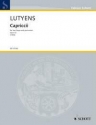 Lutyens, Elisabeth Capriccii op. 33 fr 2 Harfen und Schlagzeug Spielpartitur