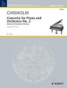 Chisholm, Erik Concerto No. 2 for piano and orchestra Klavierauszug fr 2 Klaviere