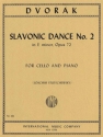 Antonn Dvork, Danza Slava Op. 72 N. 2 (Stutschewsky) 2 Violoncelli and Piano