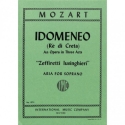 Wolfgang Amadeus Mozart, Zeffiretti Lusinghieri Da Idomeneo (It E Ing) Vocal and Piano