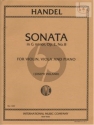 Sonate 8 G Opus 2 Violin, Viola and Piano