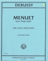 Claude Debussy, Minuetto (Da Petite Suite) (Rose) 2 Violoncelli and Piano