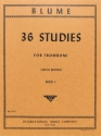 O. Blume, 36 Studi Vol. 1 (Brown) Trombone or Tuba