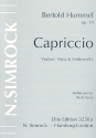 Capriccio op.14 fr Violine, Viola und Violoncello Studienpartitur