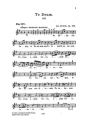 Te Deum  op.103 fr Sopran, Bass, gem Chor und Orchester Chorstimme Alt