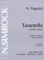 Paganini, Niccol Tarantella a-Moll fr Violine und Klavier