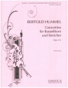 Concertino op.27a fr Bassetthorn und Streichorchester fr Bassetthorn und Klavier