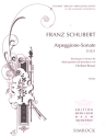 Sonate fr Arpeggione D821 fr Violoncello, Blserquintett und Kontraba Partitur und Stimmen