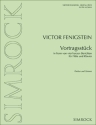 Vortragsstck in Form von 4 kurzen Berichten fr Flte und Klavier