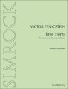 Fenigstein, Viktor - Three Events fr Klavier und Orchester Klavierauszug fr 2 Klaviere