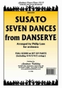 Susato Seven Dances From Danserye Pack Orchestra