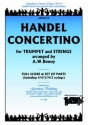 Handel G.F. Concertino For Trumpet Pack String Orchestra