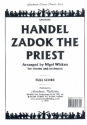 Zadok the Priest for mixed chorus and orchestra score