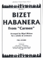 Habanera from Carmen for solo instrument (voice) and orchestra score