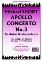 Short Michael Apollo Concerto 3 (Clarinet) Pack String Orchestra