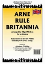 Rule Britannia for orchestra full score and set of parts (strings 4-4-3-4-2)