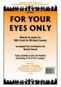 Conti/Leeson For Your Eyes Only (Arr.Good) Pack Orchestra