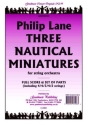 3 nautical Miniatures for string orchestra score and parts (4-4-3-4-2)