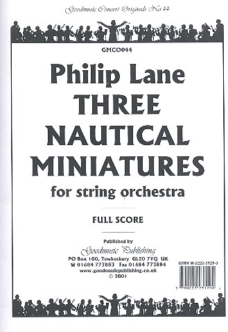 3 nautical Miniatures for string orchestra score