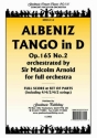 Tango D major op.165,2 for orchestra score and set of parts (strings 4/4/3/4/2)