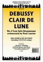 Cleir de lune for orchestra score and parts (strings 4-4-3-4-2)