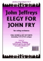 Jeffreys John Elegy For John Fry Pack String Orchestra