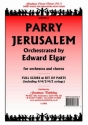 Jerusalem for chorus and orchestra score and parts (strings 4-4-3-4-2)