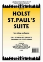 St.Paul's Suite for string orchestra full score and set of parts (4/4/3/4/2)