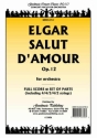 Salut d'amour op.12 for orchestra score and parts (strings 4-4-3-4-2)