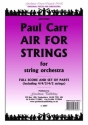 Carr Paul Air For Strings Pack String Orchestra