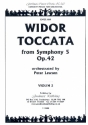 Toccata from Symphony no.5 op.42 for orchestra violin 2