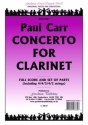 Carr Paul Concerto For Clarinet Pack Orchestra