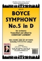 Boyce William Symphony No.5 (Lambert) Pack Orchestra